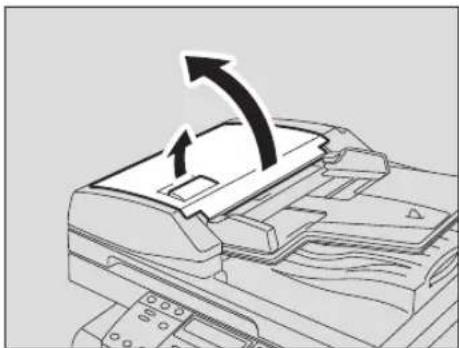 TOSHIBA E-studio 225 - Papierstoringen in het Automatisch documentinvoersysteem met omkeerinrichting (optie) (onder) / Automatisch documentinvoersysteem (optie) (onder) - 4