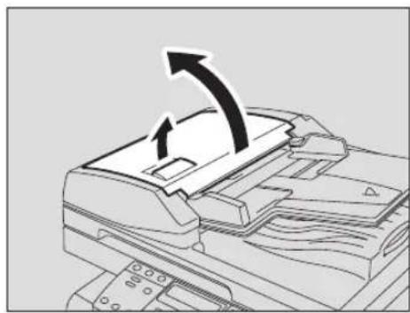 TOSHIBA E-studio 225 - Papierstoringen in het Automatisch documentinvoersysteem met omkeerinrichting (optie) (onder) / Automatisch documentinvoersysteem (optie) (onder) - 7