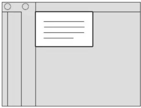 TOSHIBA E-studio 225 - Leg een kaart op de glasplaat voor originelen. - 1