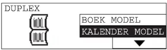 DUPLEX BOEK MODEL KALENDER MODEL