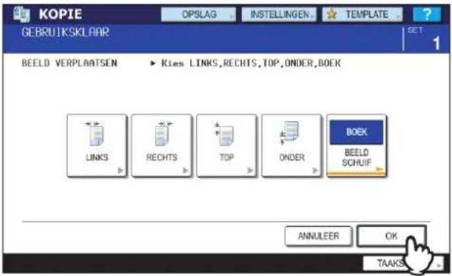 TOSHIBA E-STUDIO 2020c - Druk op [OK]. - 1