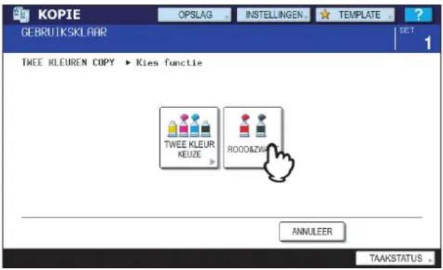 TOSHIBA E-STUDIO 2020c - Druk op [ROOD &amp; ZWART]. - 1