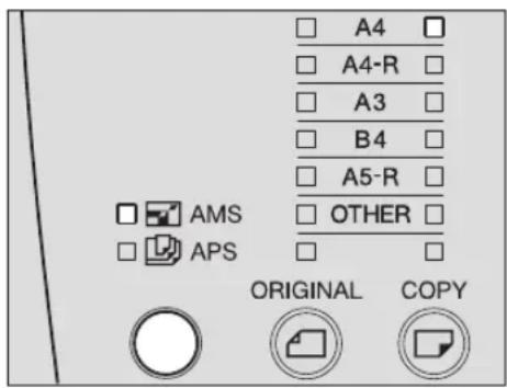 A4 A4-R A3 B4 A5-R AMS OTHER APS ORIGINAL COPY