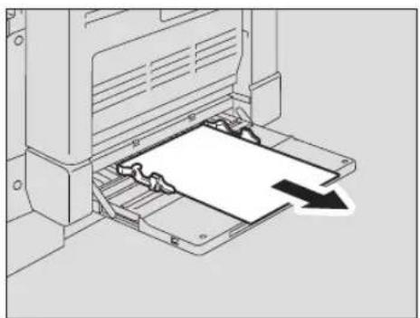 TOSHIBA e-studio 163 - Papierstoringen op de handinvoerbak - 1