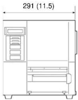 TOSHIBA B-SX4T - Afmetingen - 1