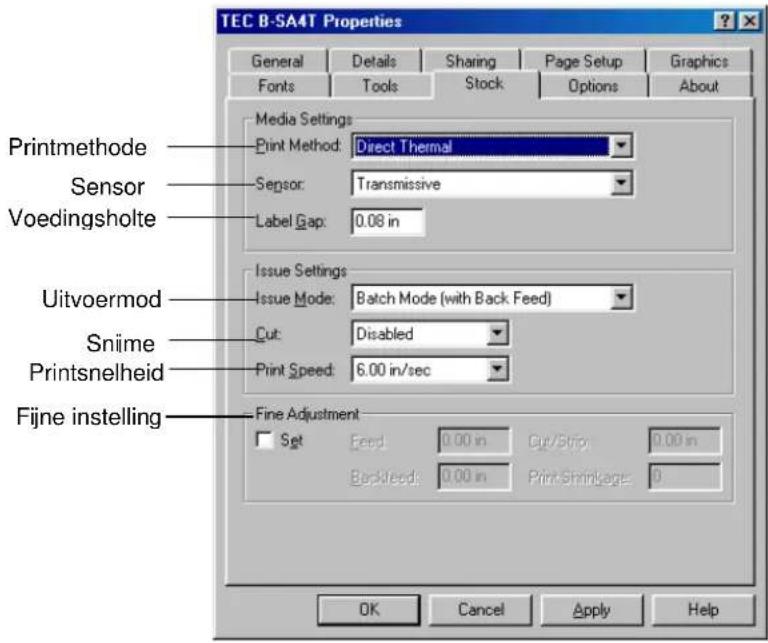 TOSHIBA B-SX4T - Het gebruik van de Printer Driver - 3
