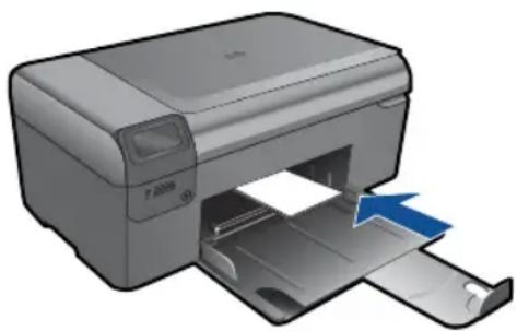 HP Photosmart Wireless B110 - Een foto afdrukken op fotopapier - 1