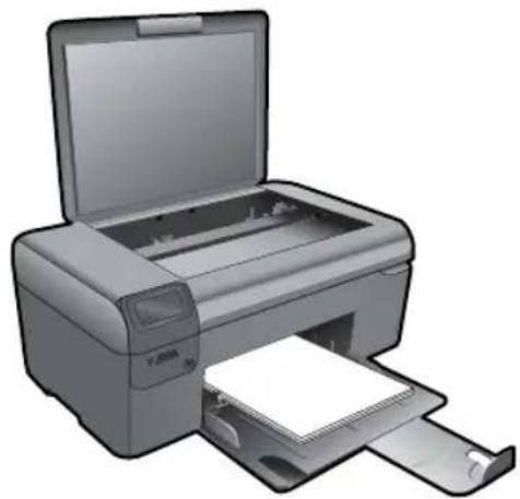 HP Photosmart Wireless B110 - Maak een zwart-witkopie - 2