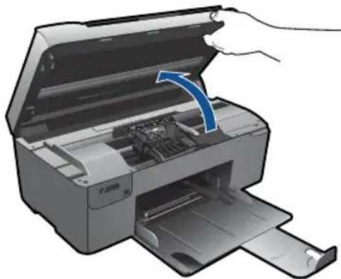 HP Photosmart Wireless B110 - De cartridges vervangen - 1