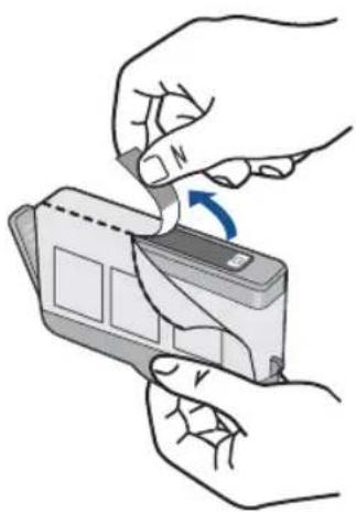 HP Photosmart Wireless B110 - De cartridges vervangen - 3