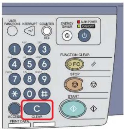 TOSHIBA E-Studio 855 - Als u een vergissing maakt bij het kiezen van het faxnummer: - 2