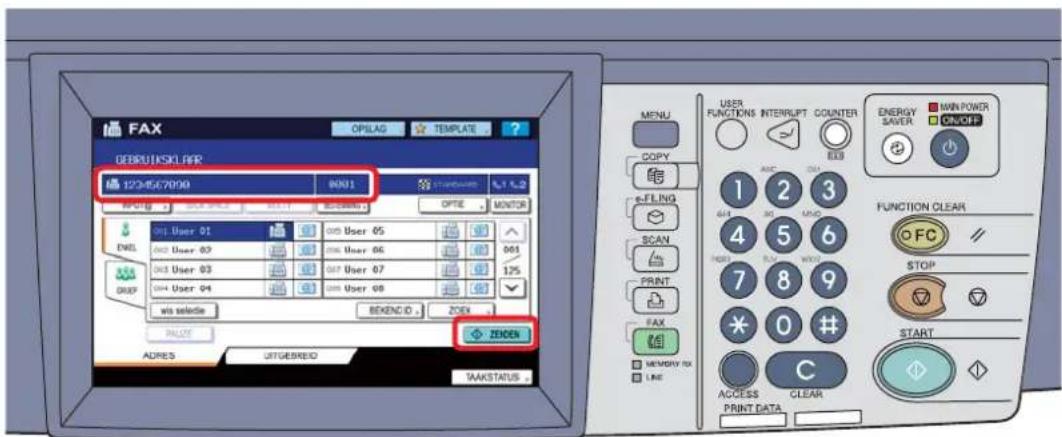 TOSHIBA E-Studio 855 - Plaats de originelen. - 2
