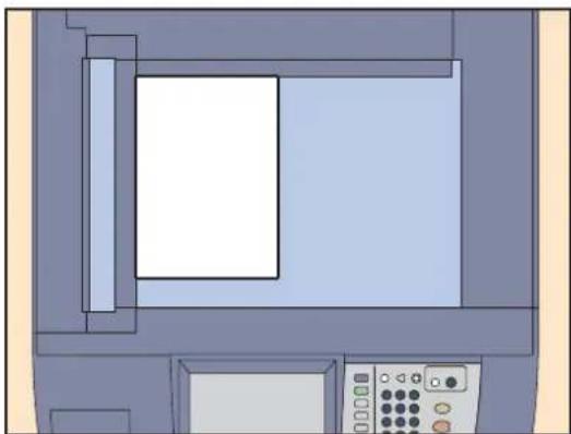 TOSHIBA E-Studio 855 - Beschrijving van de richting van het origineel/kopieerpapier - 1
