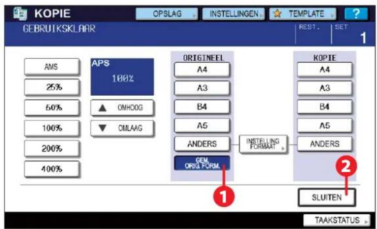TOSHIBA E-Studio 855 - Opmerking - 1