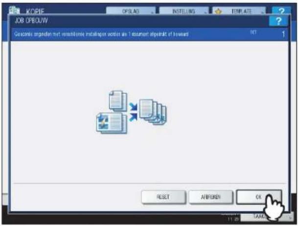 TOSHIBA E-studio 5540C - Druk op [OK]. - 1