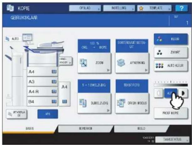 TOSHIBA E-studio 5540C - Automatisch instellen (automatische densiteitaanpassing) - 1