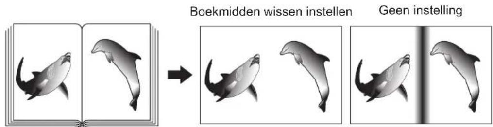 TOSHIBA E-studio 5540C - Boekmidden wissen - 1