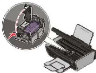 LEXMARK X4975 - Gebruikte inktcartridge verwijderen - 2