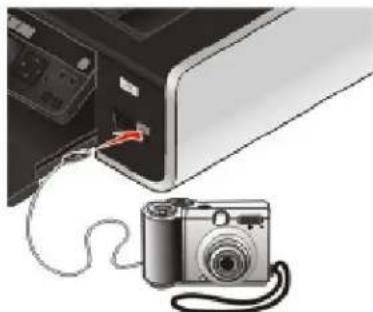 LEXMARK X4975 - Foto's afdrukken vanaf een digitale PictBridge-camera - 1