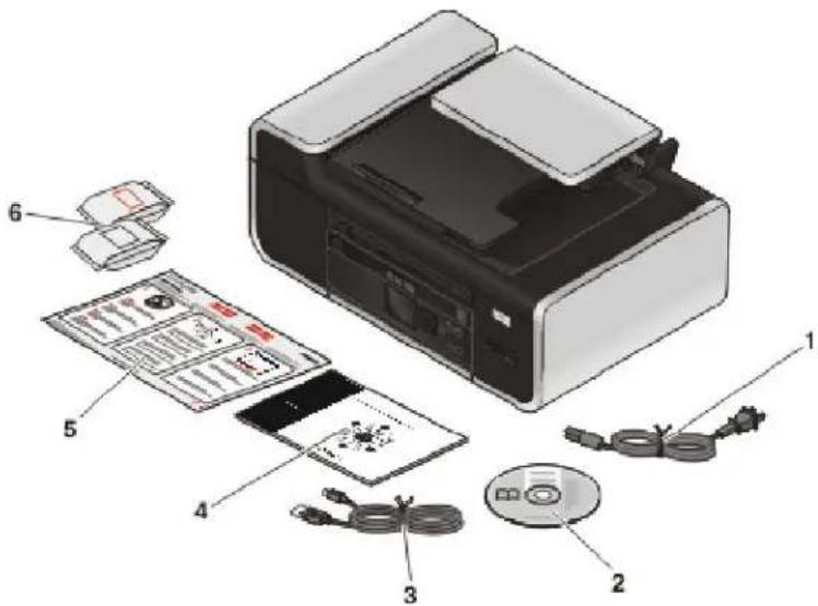LEXMARK X4975 - Printer instellen als kopieerapparaat - 1