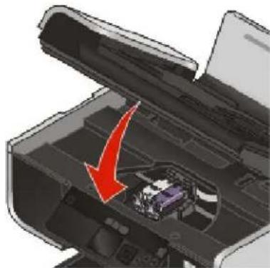 LEXMARK X4975 - Inktcartridges installeren - 4