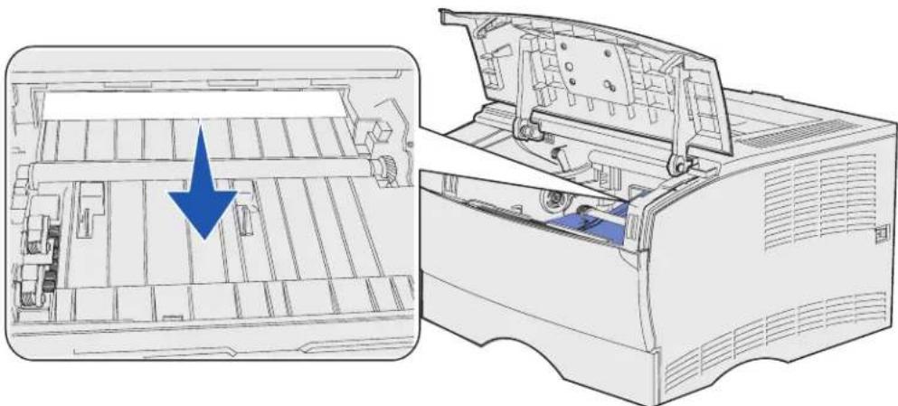 LEXMARK X3470 - / 201 Papier vast; Verwijder cart - 2