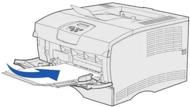 LEXMARK X3480 - De universeellader openen - 10