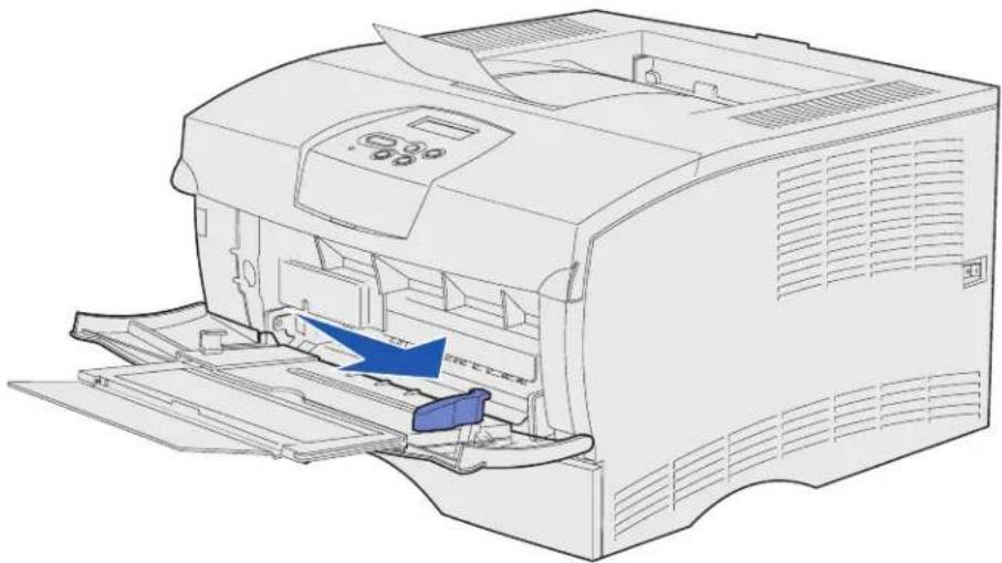 LEXMARK X3480 - De universeellader openen - 5