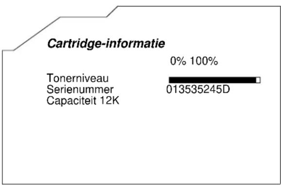 LEXMARK X3480 - Status van accessoires vaststellen - 1