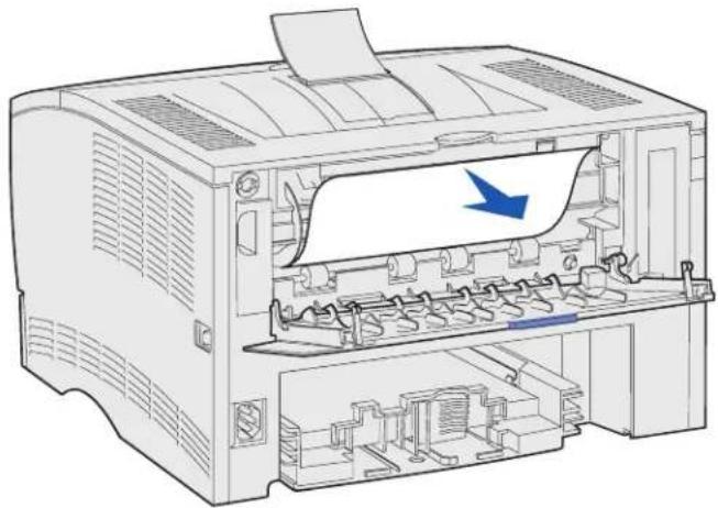 LEXMARK X3430 - Papier heeft standaarduitvoerlade nog niet bereikt - 3