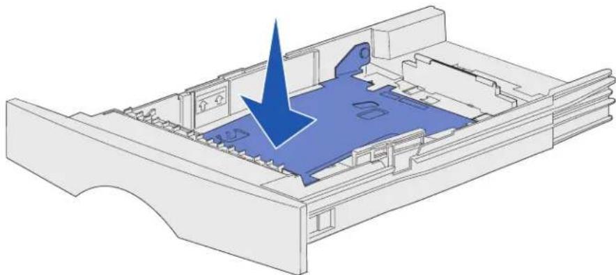 LEXMARK X3430 - Papier laden in de standaardlade en de optionele lade voor 250 vel - 2