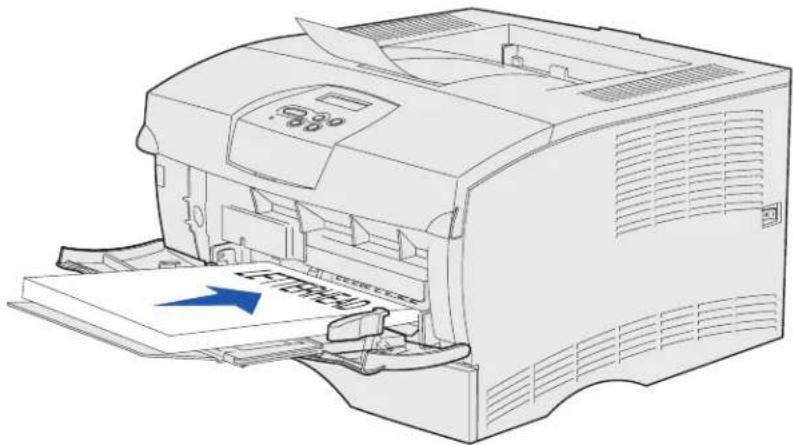 LEXMARK X3450 - De universeellader openen - 11