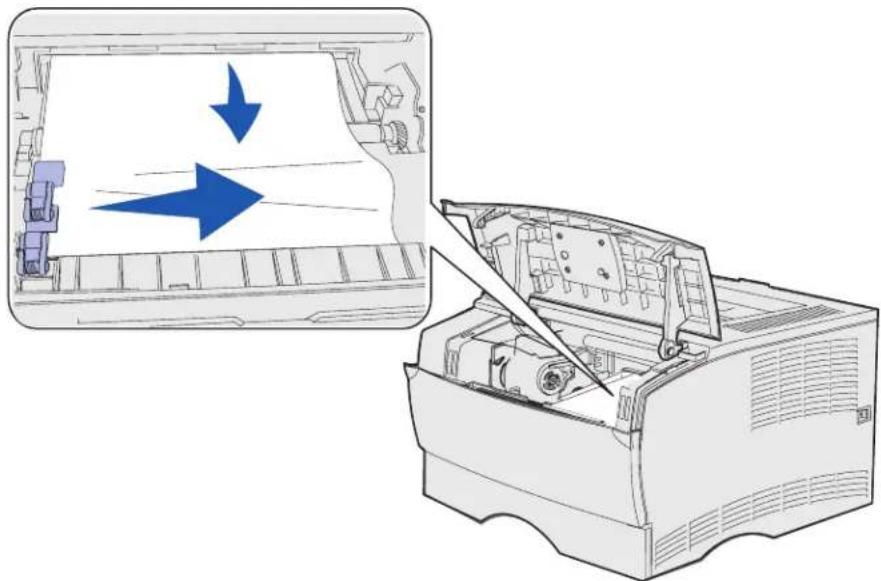LEXMARK X3450 - / 201 Papier vast; Verwijder cart - 1