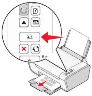 LEXMARK X2630 - Printer instellen als kopieerapparaat - 10