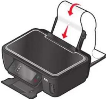 LEXMARK S605 - Papier in de printer plaatsen - 4