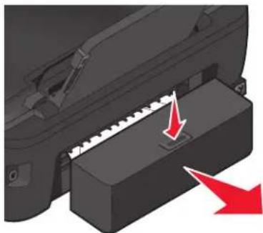 LEXMARK S605 - Papier is vastgelopen in de duplexeenheid - 1