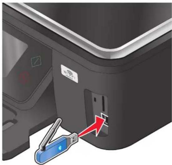 LEXMARK S605 - Het Bluetooth-beveiligingsniveau instellen - 1