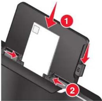 LEXMARK S605 - Papier in de printer plaatsen - 5