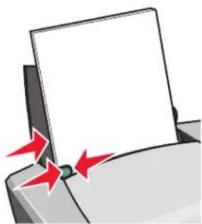 LEXMARK Z613 - Stap 1: Plaats het papier in de printer - 2