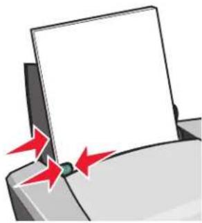 LEXMARK Z613 - Stap 1: Plaats het fotopapier in de printer - 2