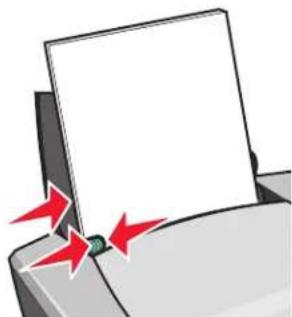 LEXMARK Z613 - Stap 1: Plaats het premiumpapier of coated papier in de printer - 2