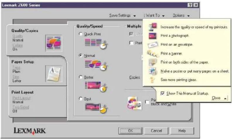 LEXMARK Z601 - Printerstuurprogramma - 1