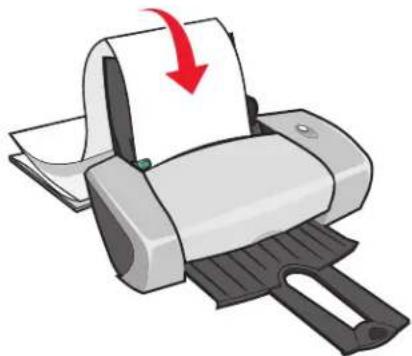 LEXMARK Z601 - Stap 1: Plaats het bannerpapier in de printer - 2