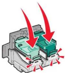 LEXMARK Z601 - Gebruikte cartridges verwijderen - 6