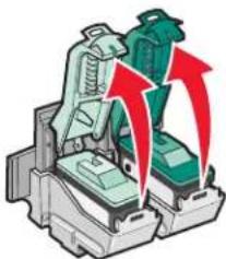 LEXMARK Z605 - Gebruikte cartridges verwijderen - 2