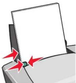 LEXMARK Z605 - Stap 1: Plaats de transparanten in de printer - 2