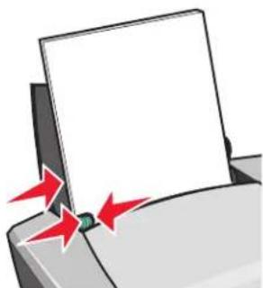 LEXMARK Z605 - Stap 1: Plaats de opstrijktransfers in de printer - 2