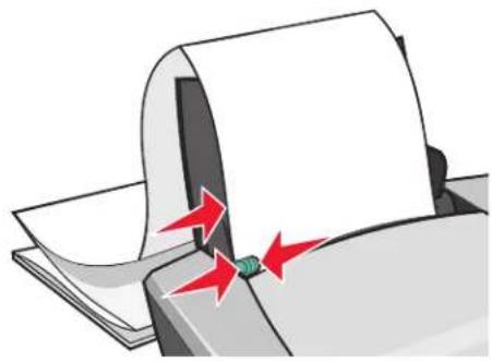LEXMARK Z605 - Stap 1: Plaats het bannerpapier in de printer - 3