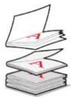 LEXMARK Z605 - Stap 4: Stel de brochure samen - 1
