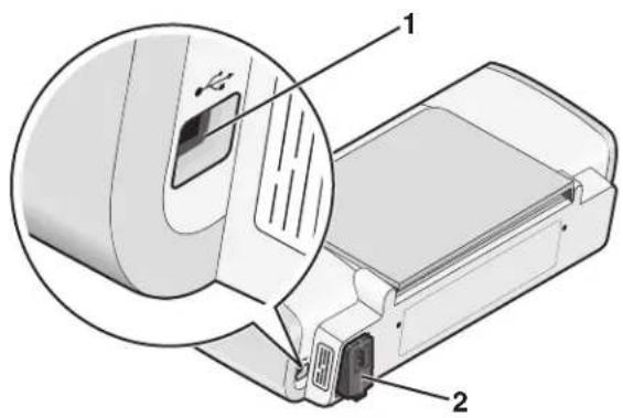 LEXMARK Z2380 - Onderdelen van de printer - 2